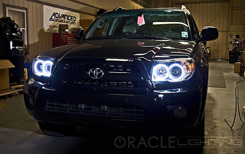 Toyota 4Runner Headlight Halo Kit - ORACLE Lighting - LED, ColorSHIFT - Red - `06-`09